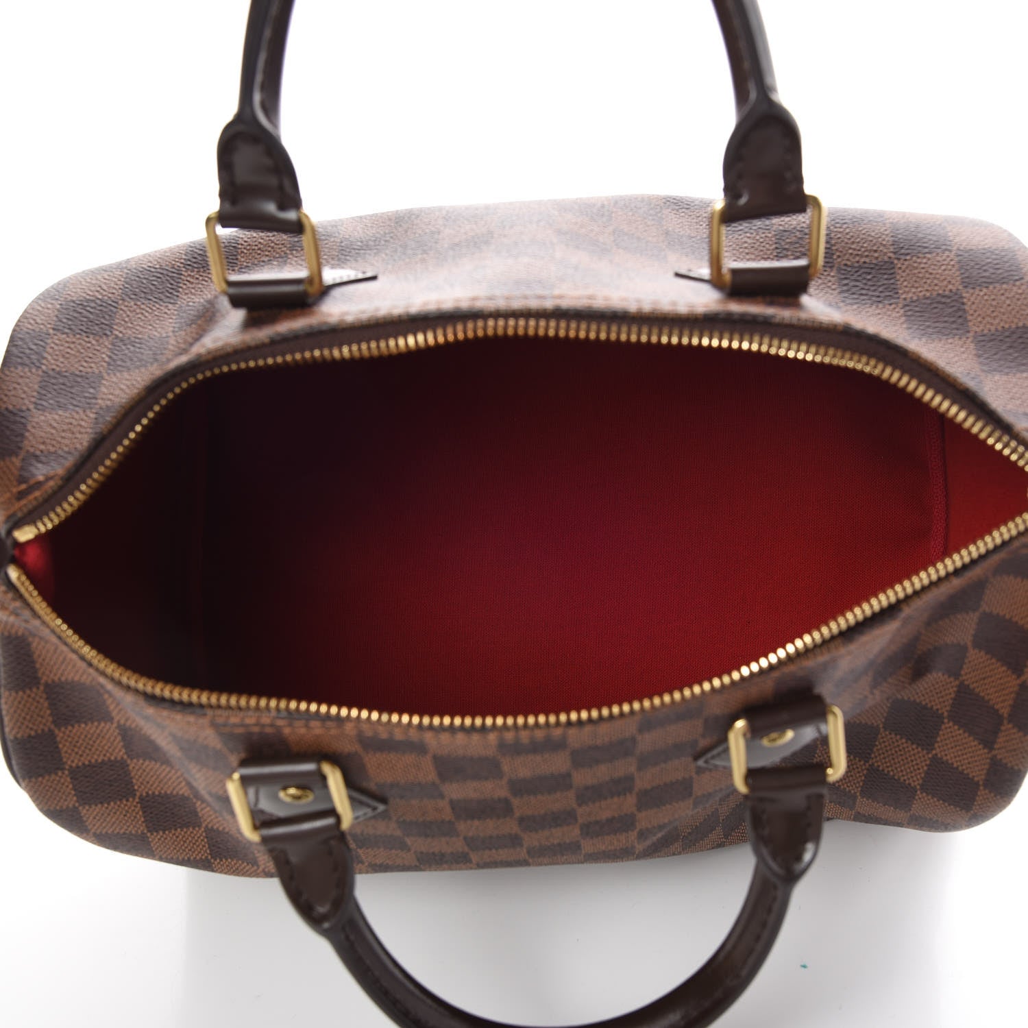 Louis Vuitton Damier Ebene Speedy 30 5 of 9