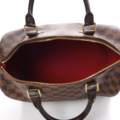 Louis Vuitton Damier Ebene Speedy 30 5 of 9