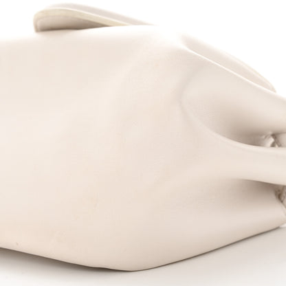 Bottega Veneta Lambskin Small Beak Triangle Flap Shoulder Bag Chalk 9 of 21