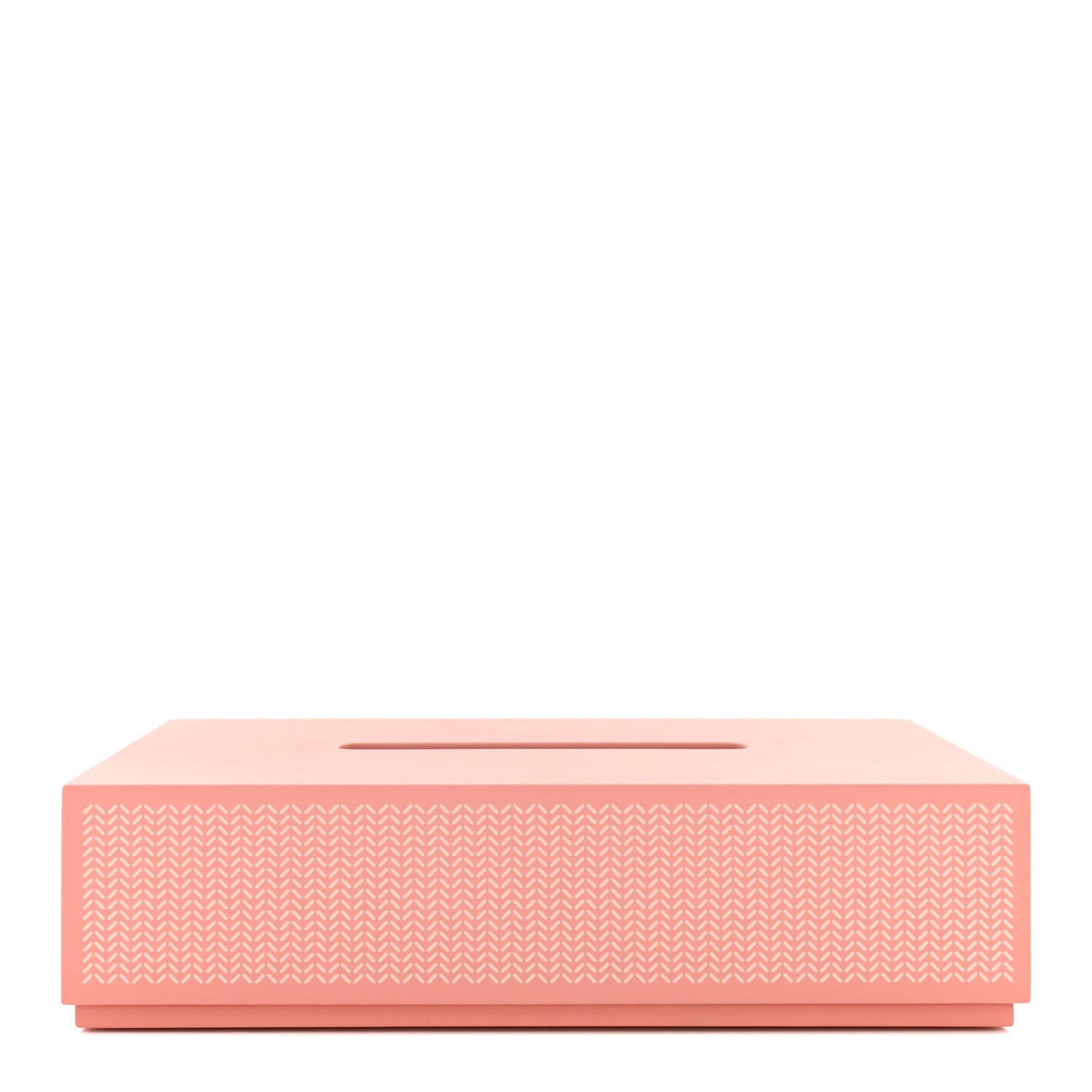 Hermes Lacquered Wood K-Box Tissue Box Pivoine Poudre 1 of 8