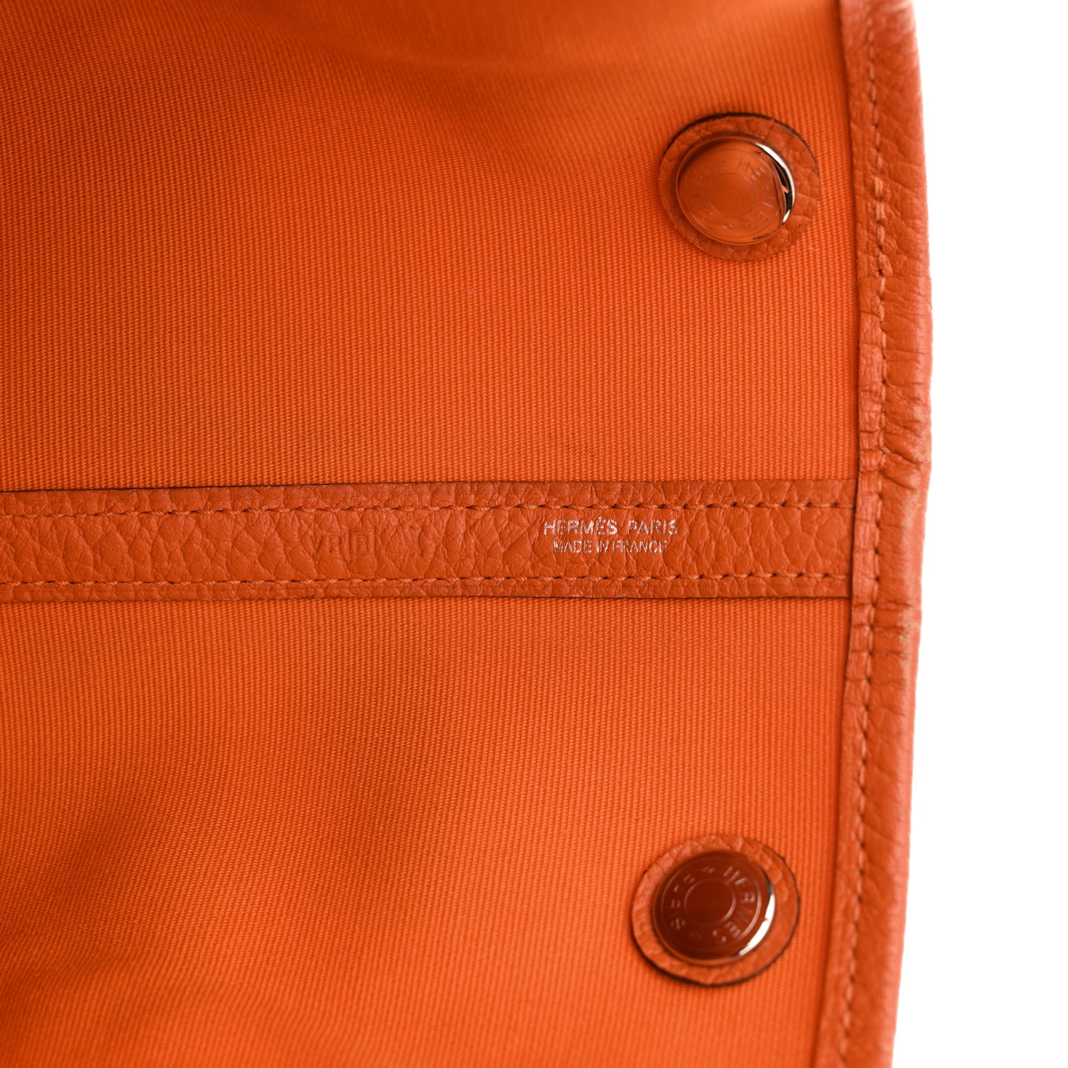 Hermes Toile Negonda Garden Party Tote 36 MM Orange 6 of 15