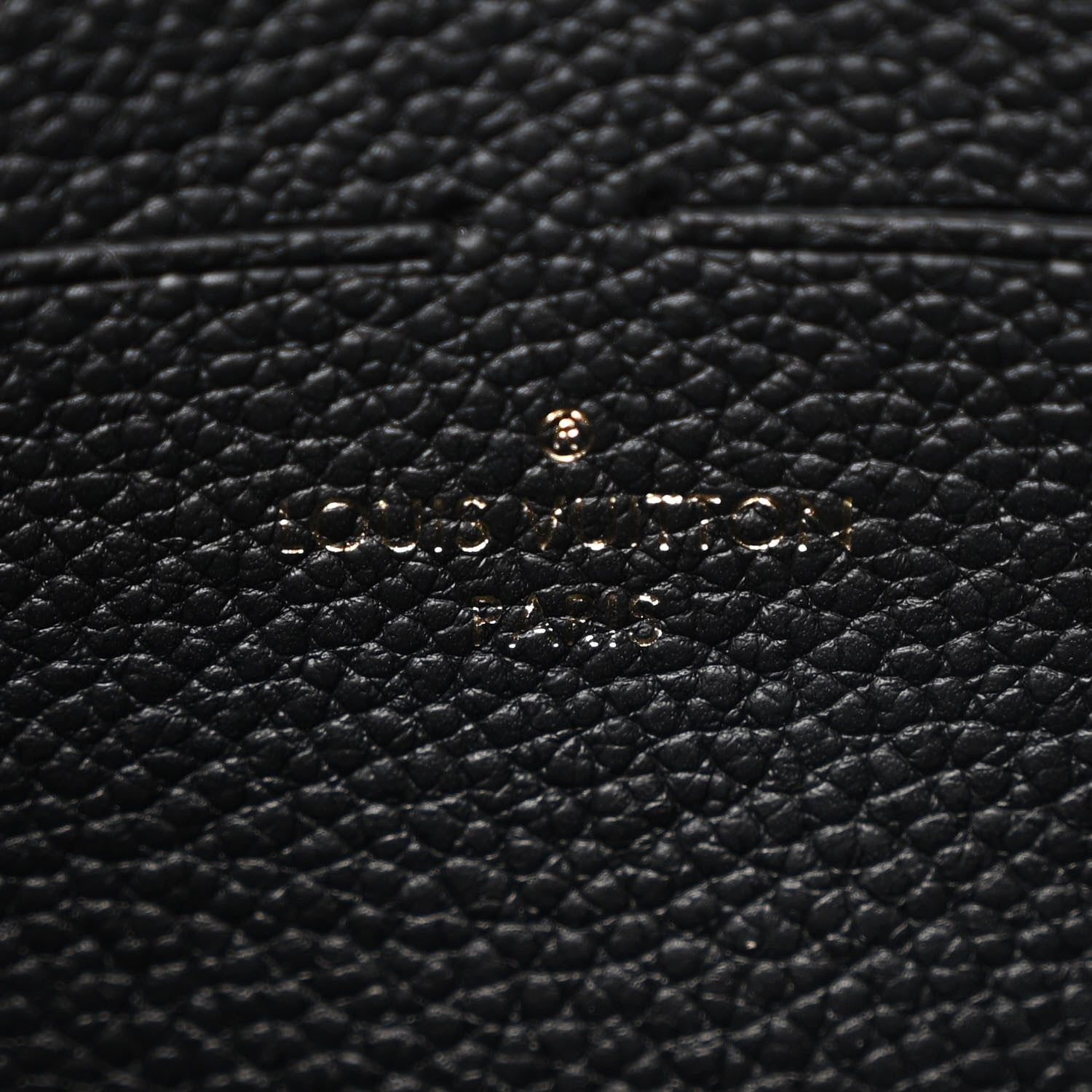 Louis Vuitton Empreinte Vavin Chain Wallet Black 6 of 10