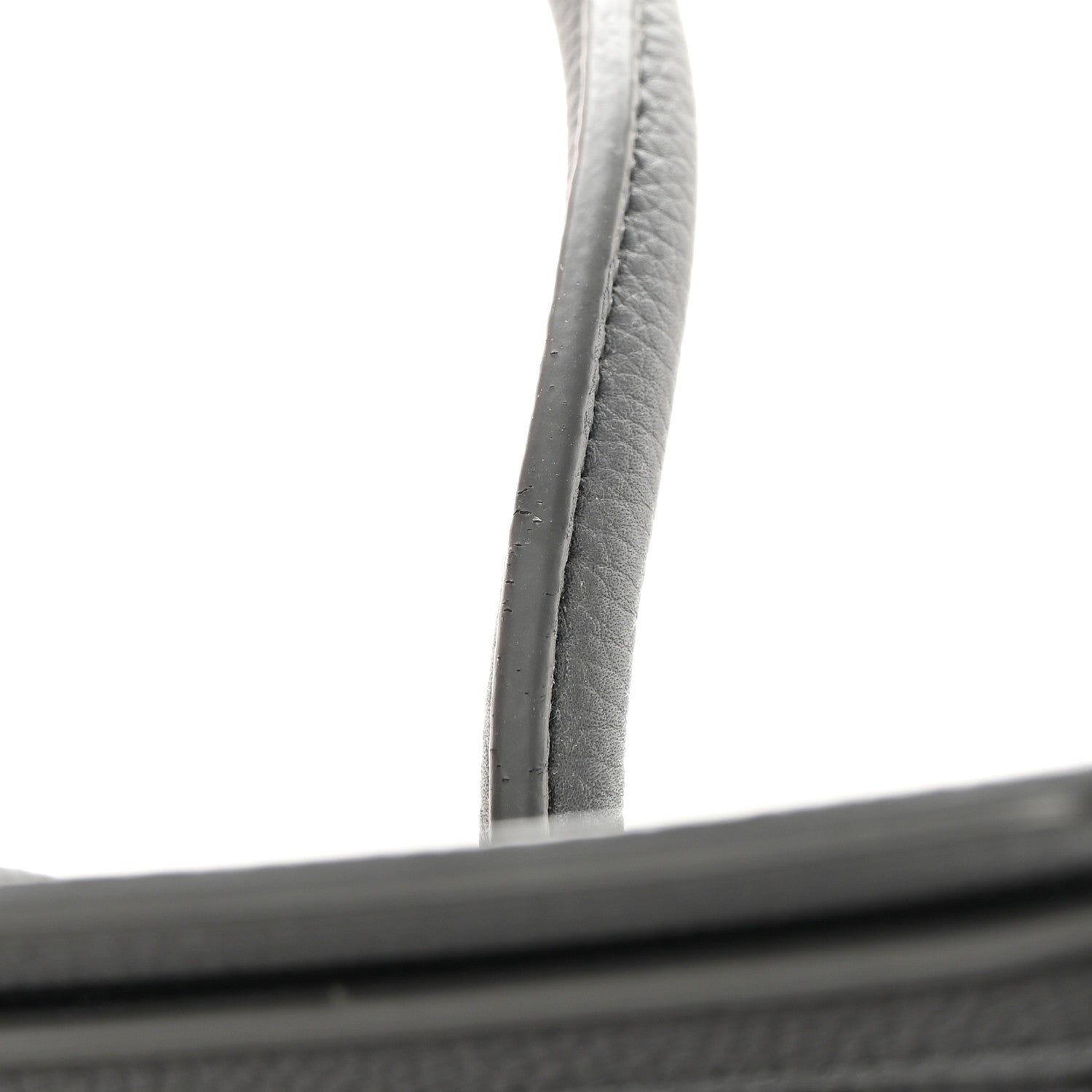 Celine Baby Drummed Calfskin Nano Luggage Kohl 15 of 15