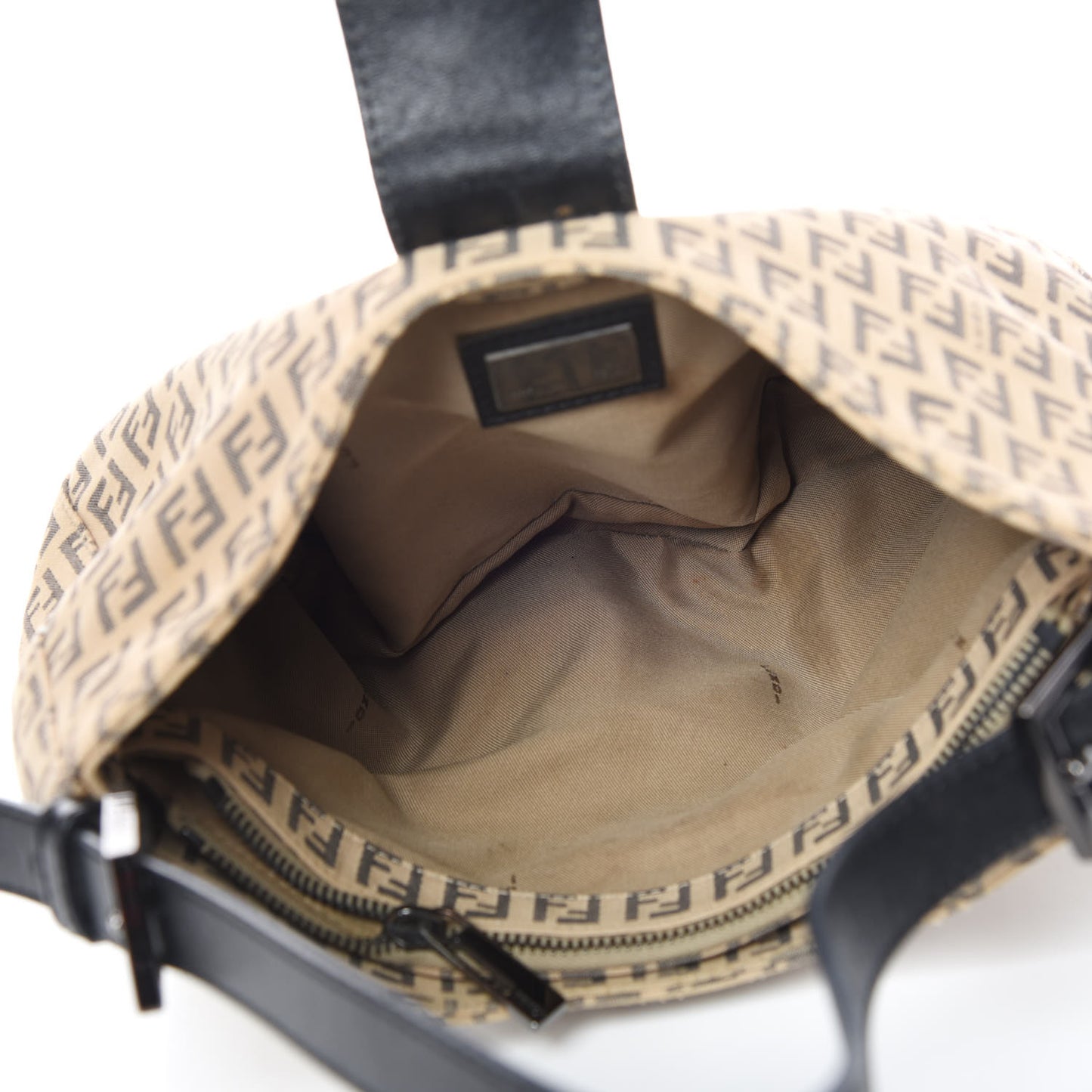 Zucchino Vitello Hobo Beige Black