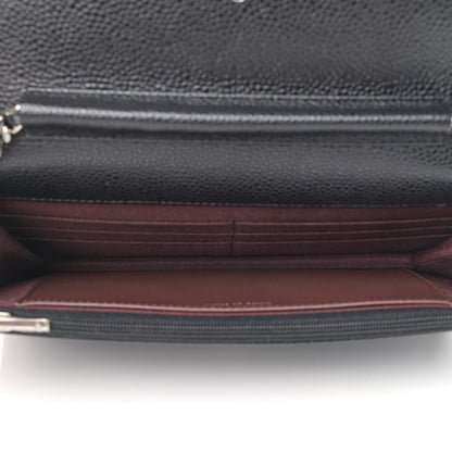 Chanel Caviar Quilted Wallet On Chain WOC Black 5 of 10