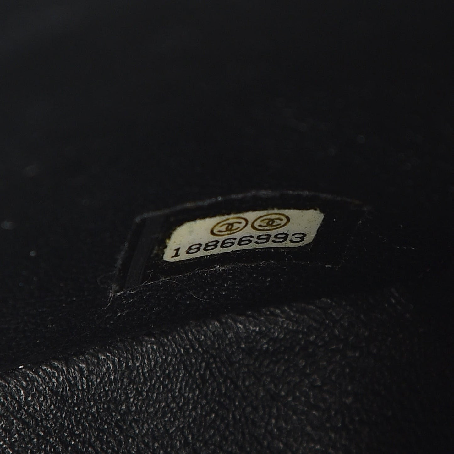 Caviar Quilted Mini Square Flap Black
