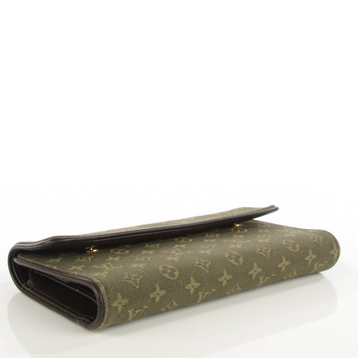 Louis Vuitton Mini Monogram Porte Tresor International Wallet Kaki 4 of 7