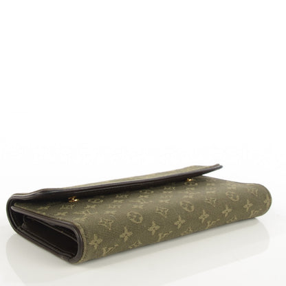 Louis Vuitton Mini Monogram Porte Tresor International Wallet Kaki 4 of 7