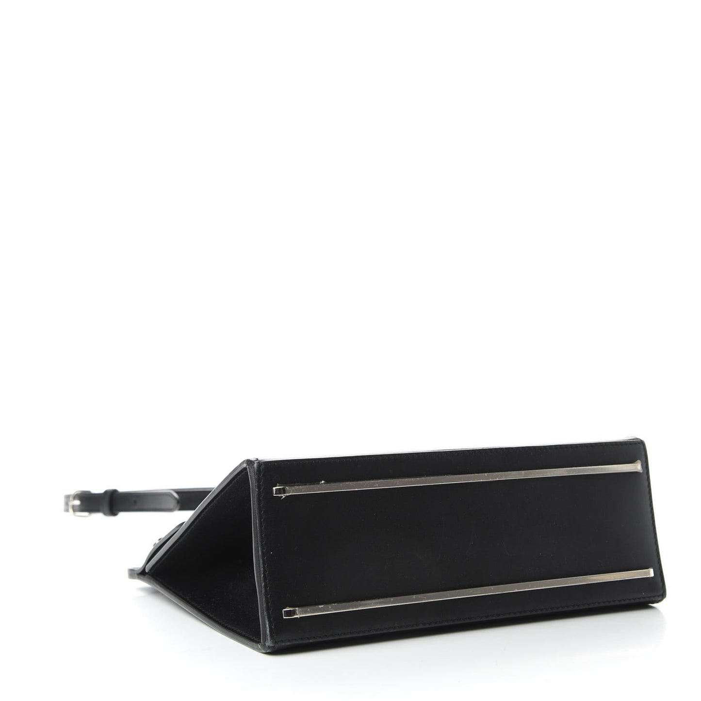 Calfskin Le Dix Cartable S Bag Black