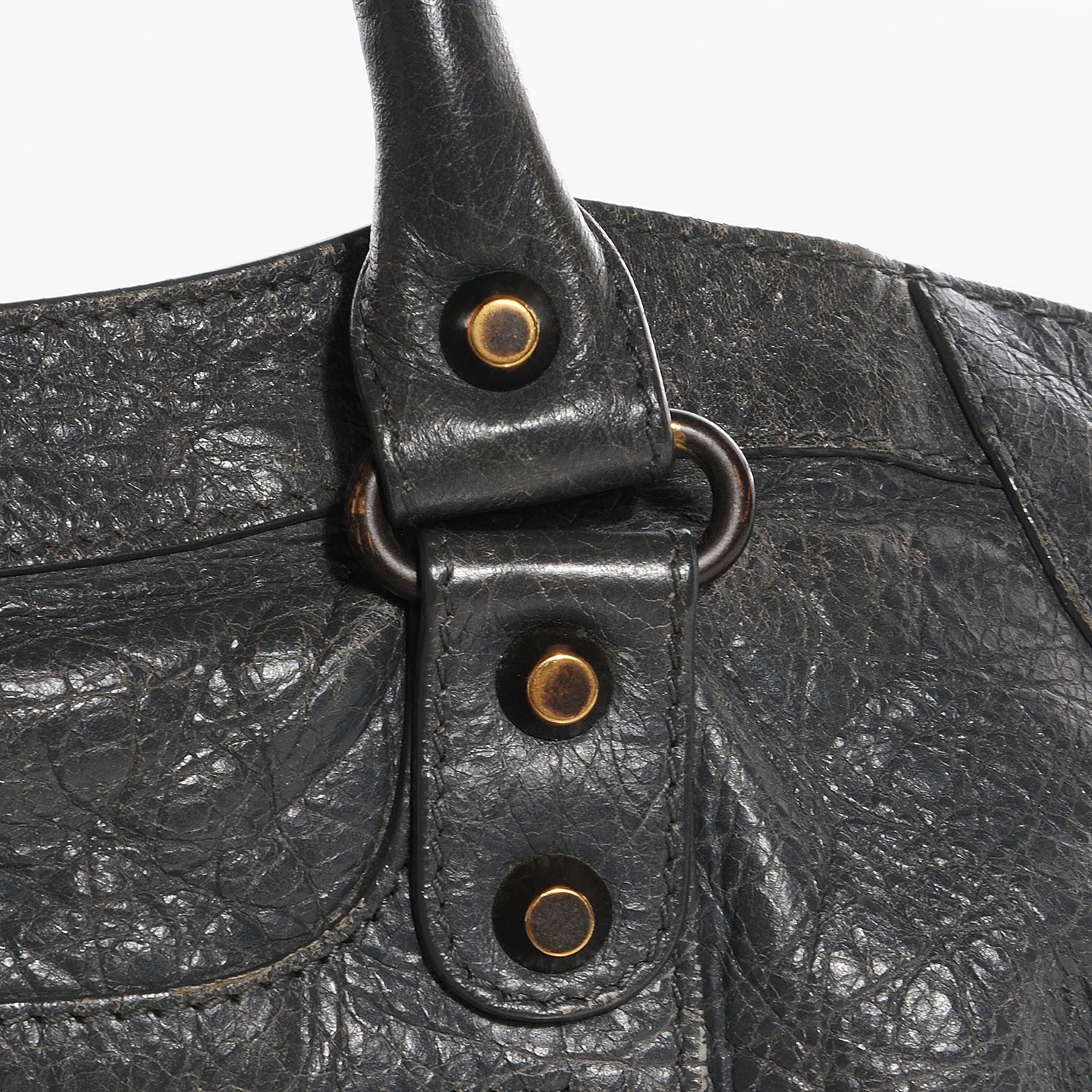Balenciaga Agneau Classic Hardware City Gris Tarmac 8 of 11