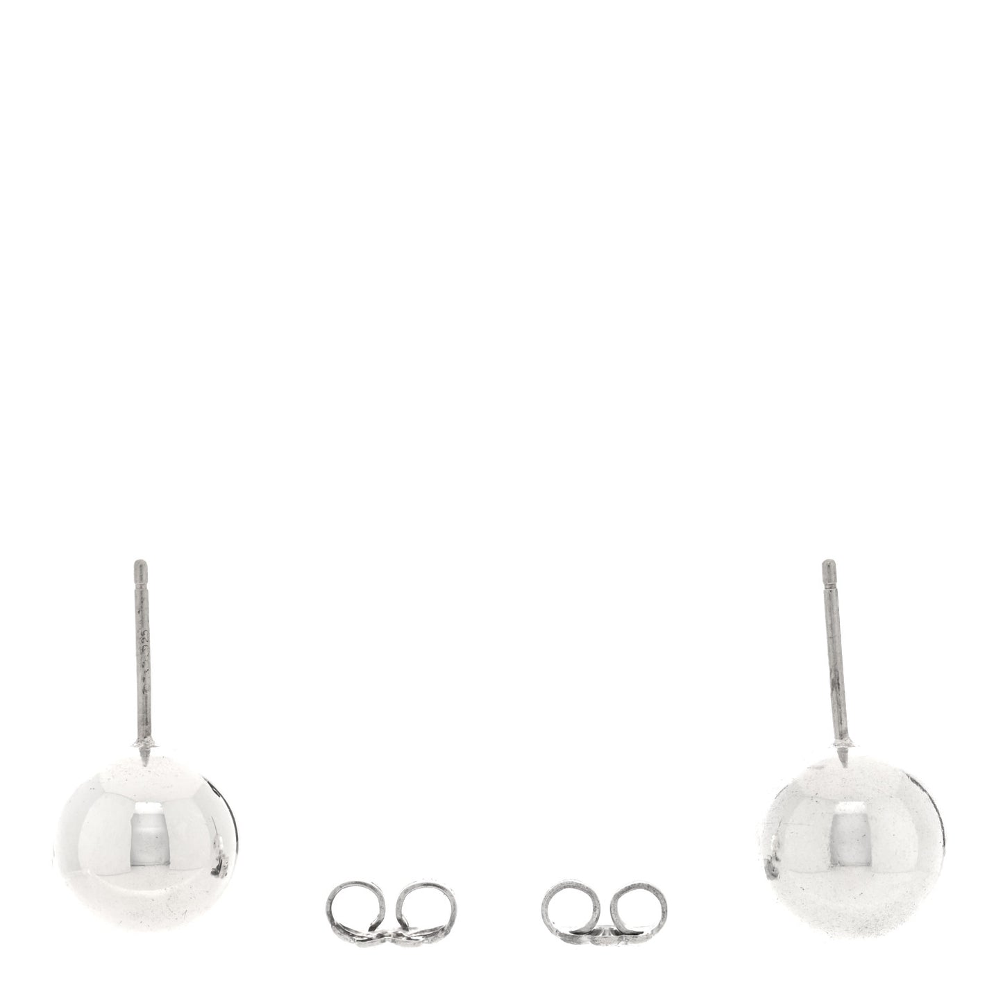 Sterling Silver 10mm HardWear Ball Earrings