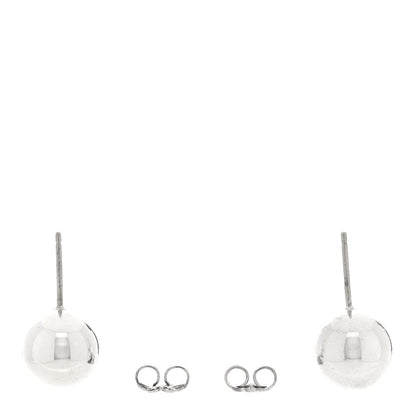 Tiffany Sterling Silver 10mm HardWear Ball Earrings 3 of 4