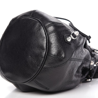 Balenciaga Agneau Giant 12 Silver Hardware Mini Pompon Black 8 of 10