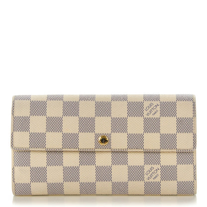 Louis Vuitton Damier Azur Sarah Wallet 1 of 7
