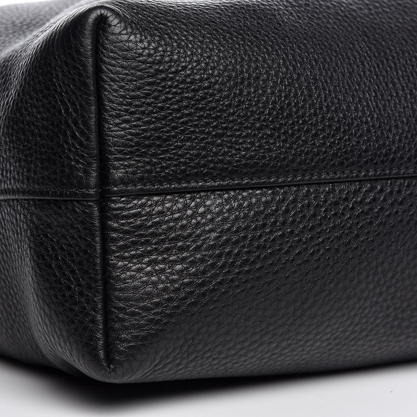Vitello Daino Tote Black