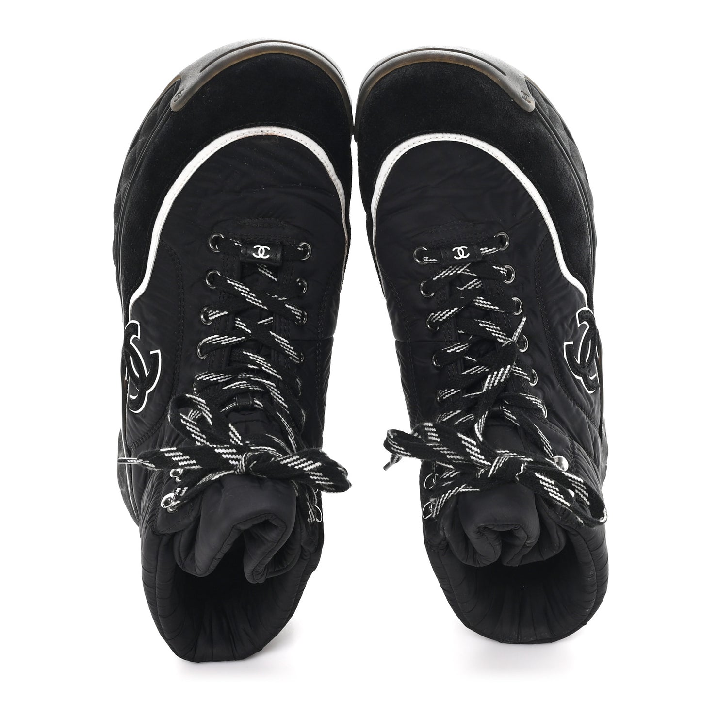 Fabric Suede Mens CC Sneakers 44 Black