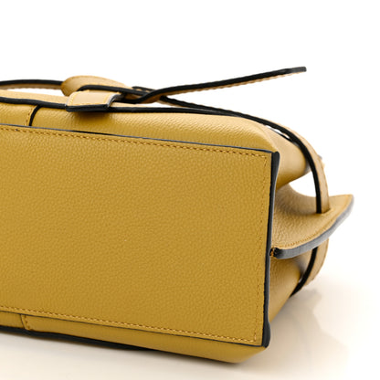 Loewe Calfskin Mini Gate Tote Mustard Yellow 9 of 9