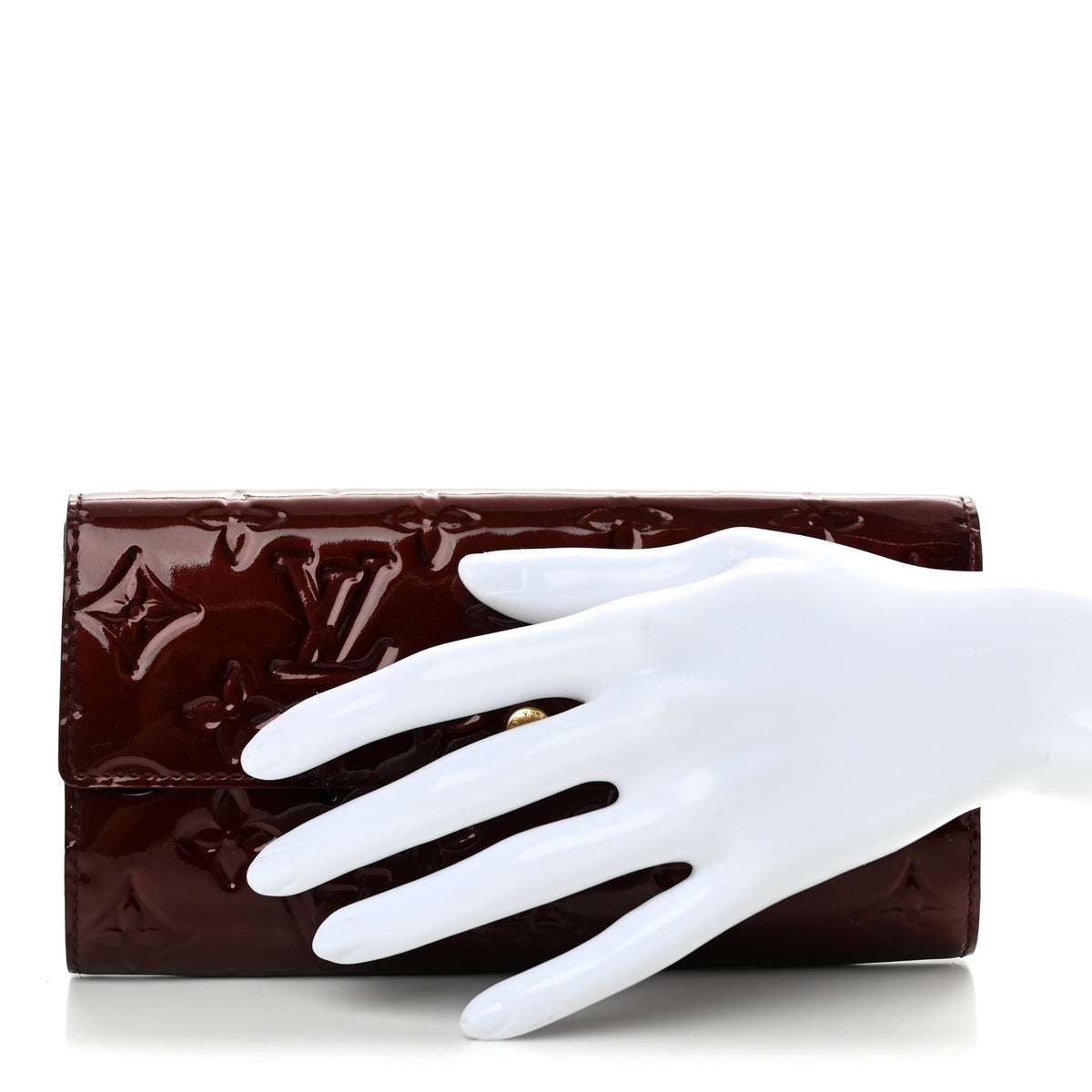 Vernis Sarah Wallet Amarante