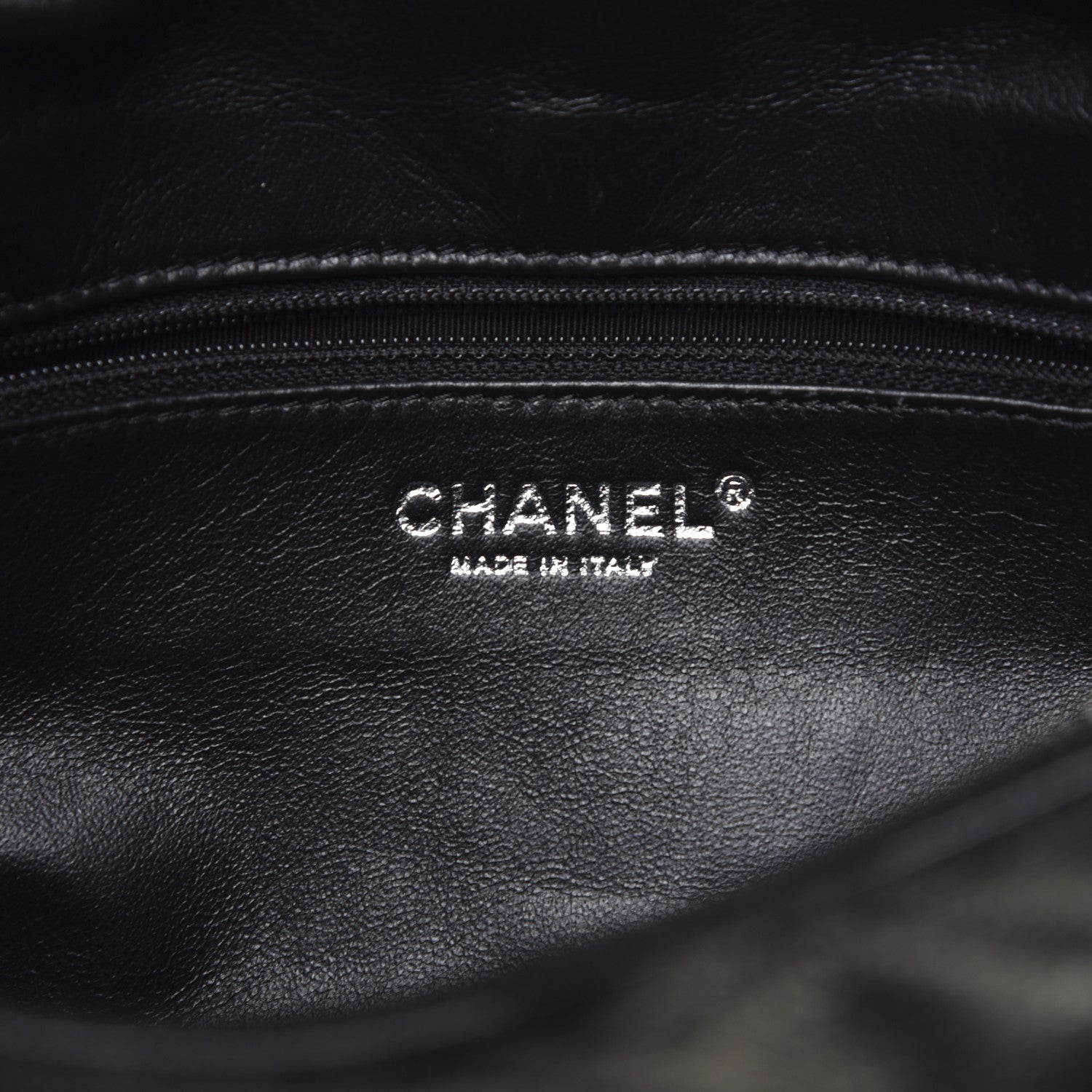 Chanel Caviar Quilted CC Timeless Bowler Black 8 of 11