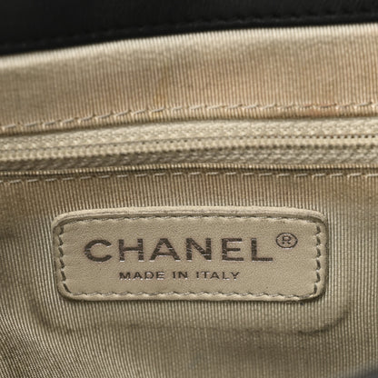 Chanel Washed Lambskin Quilted Medium Chain Around Messenger Black 6 of 13