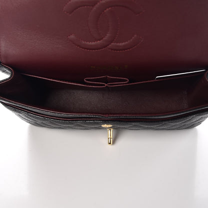 Chanel Caviar Quilted Medium Double Flap Black 6 of 9