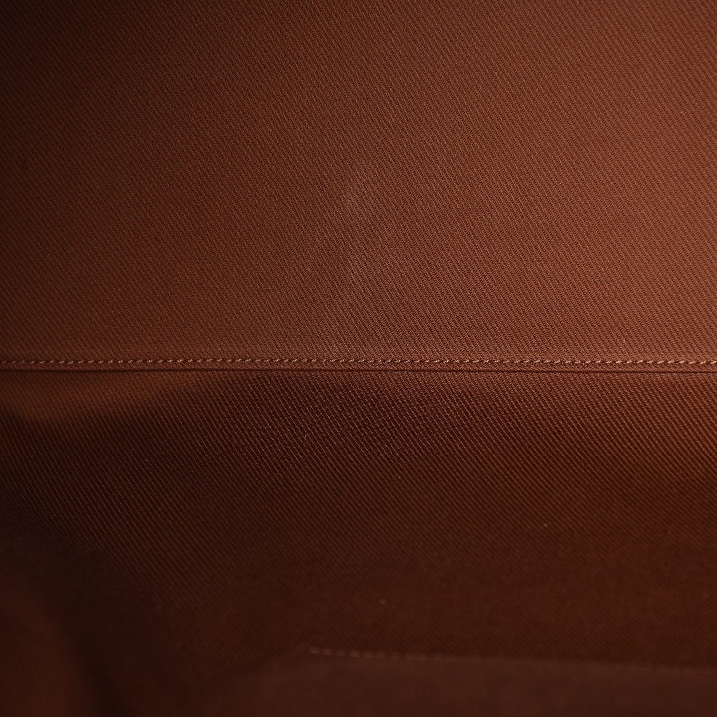 Linen Calfskin Souple Sac De Jour 48H Duffle Cognac