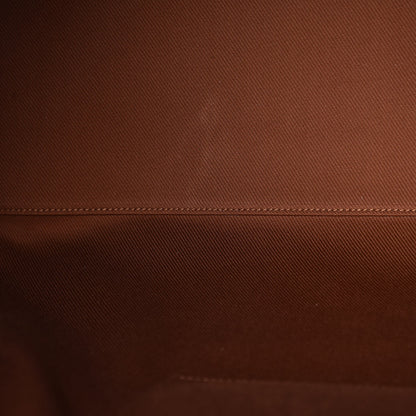 Saint Laurent Linen Calfskin Souple Sac De Jour 48H Duffle Cognac 9 of 12