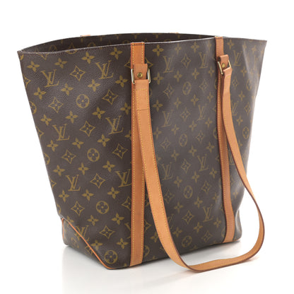 Louis Vuitton Monogram Sac Shopping Tote 3 of 9