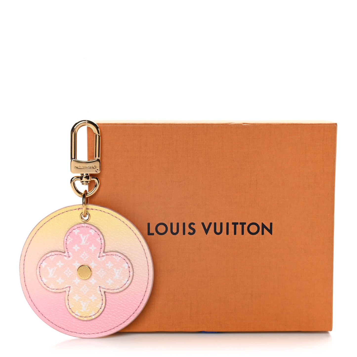 Monogram By The Pool Illustre Bag Charm Key Holder Light Pink