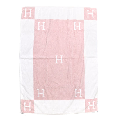 Hermes Cotton Avalon Bath Towel Rose Lilas 1 of 5