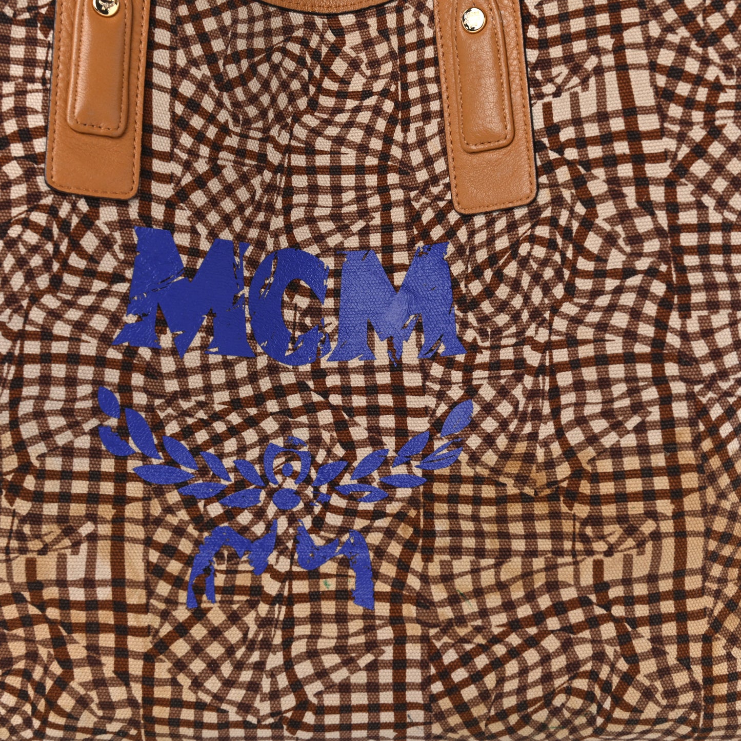 Visetos Large Liz Reversible Shopper Tote Cognac