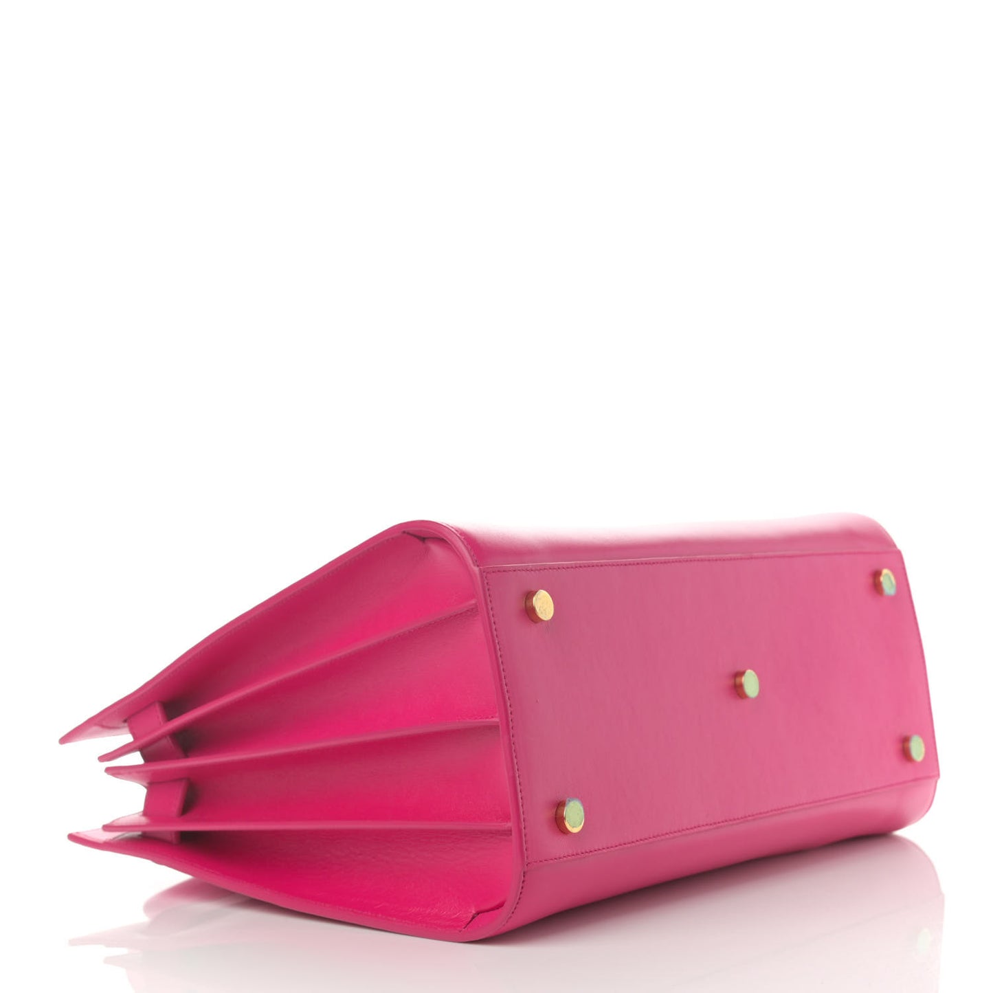 Calfskin Small Sac De Jour Lipstick Fuchsia