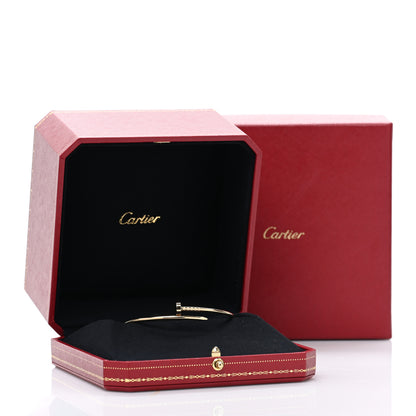 Cartier 18K Yellow Gold Small Juste Un Clou Bracelet 17 4 of 4