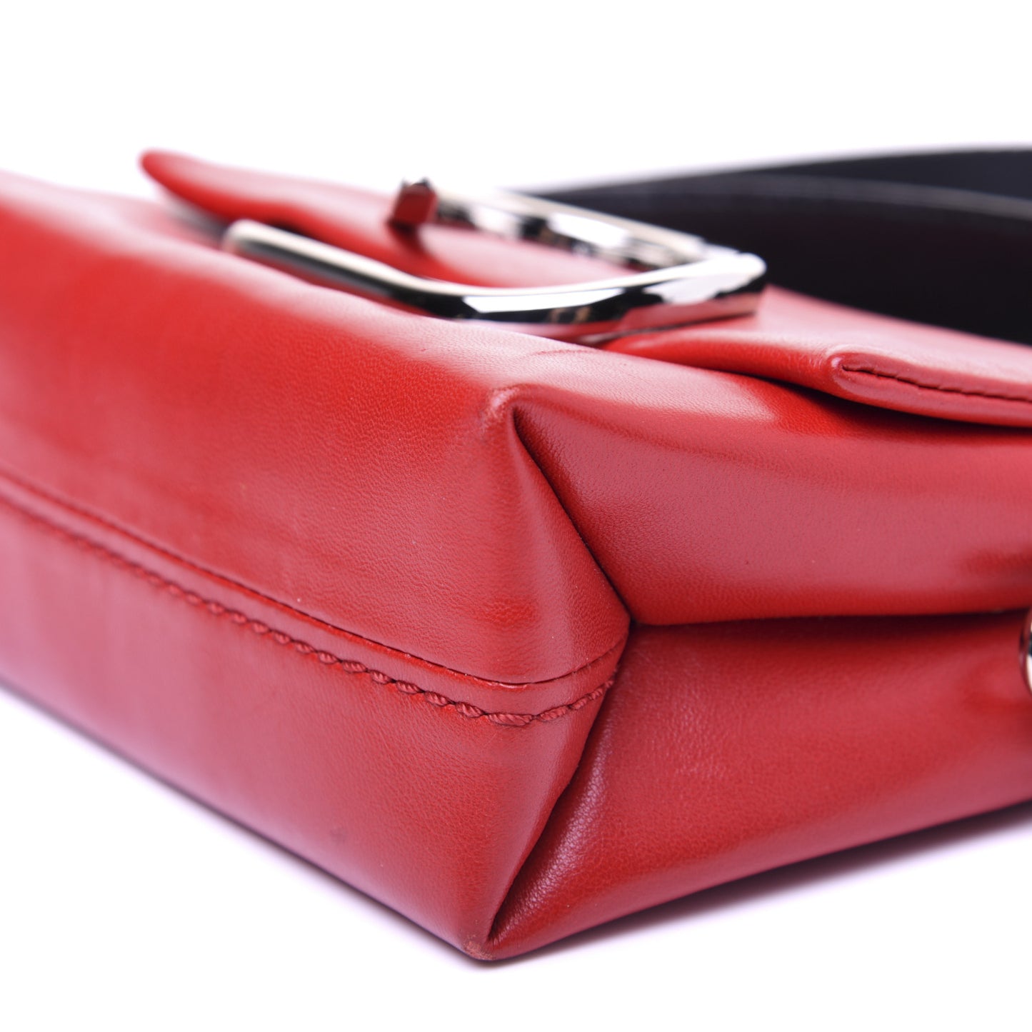 3.1 Lambskin Micro Alix Sport Bag Red