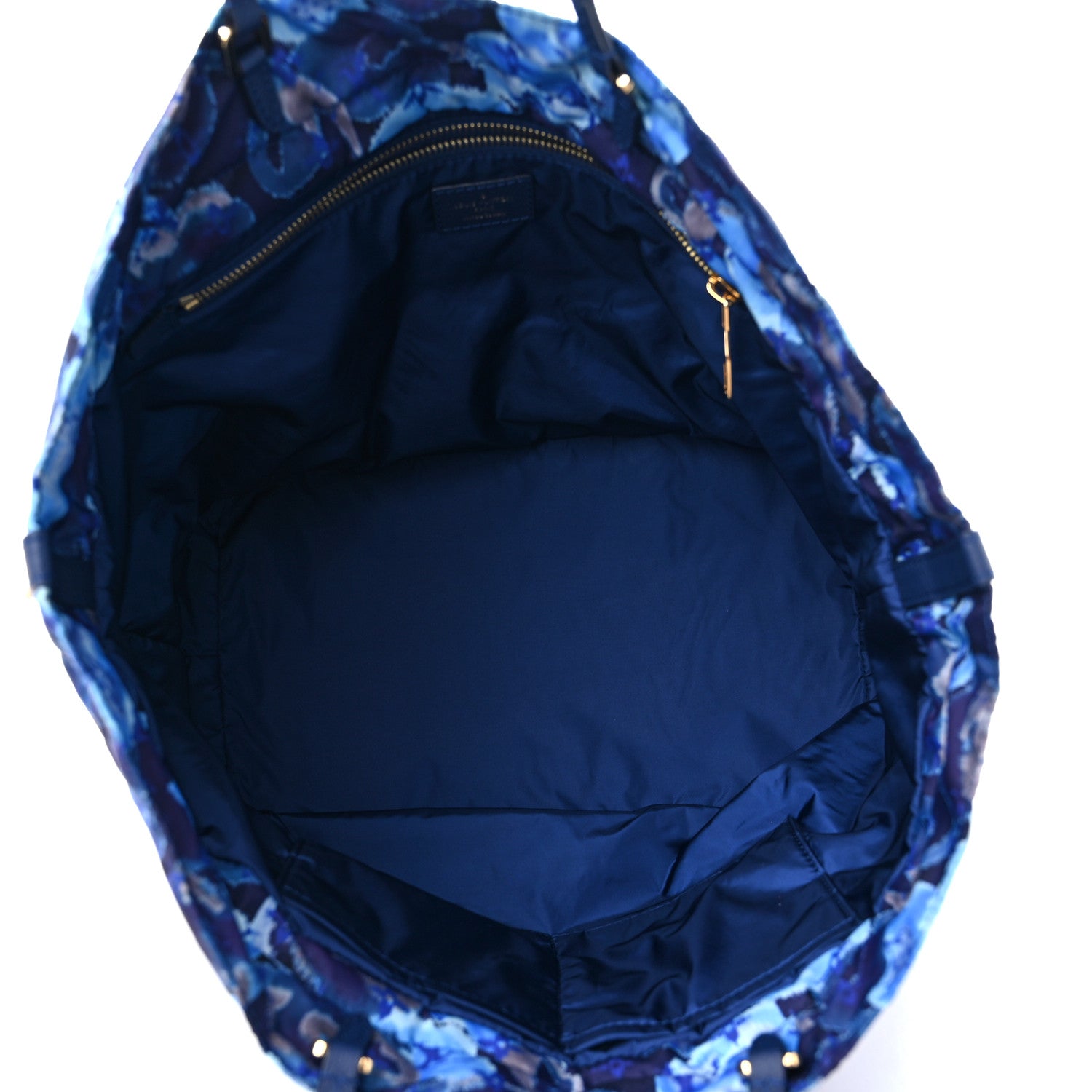 Louis Vuitton Nylon Monogram Ikat Noefull MM Grand Blue 5 of 9