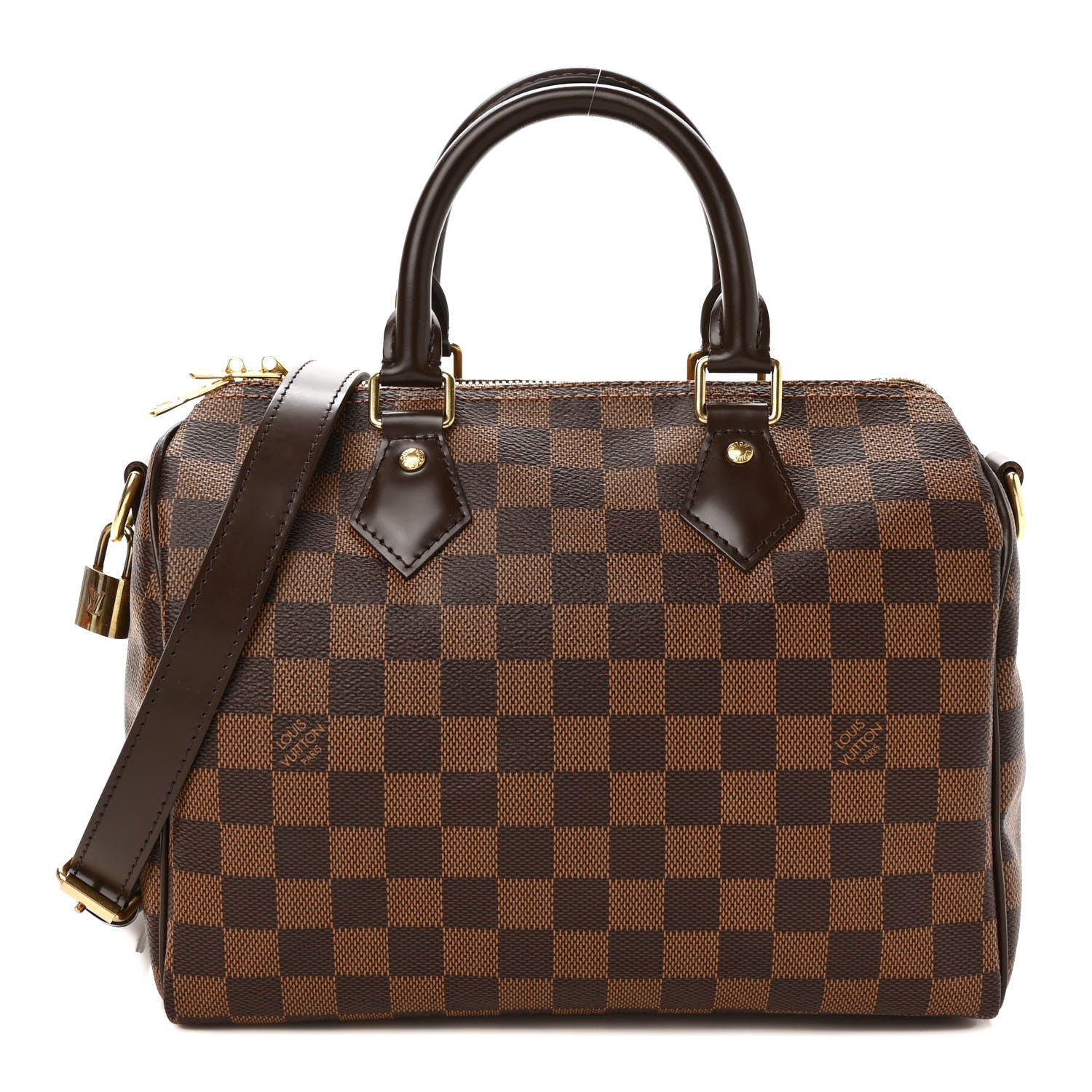 Louis Vuitton Damier Ebene Speedy Bandouliere 25 1 of 9