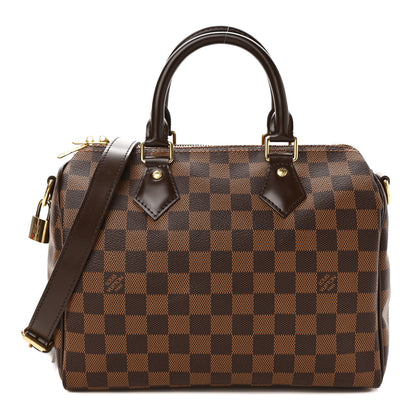 Louis Vuitton Damier Ebene Speedy Bandouliere 25 1 of 9