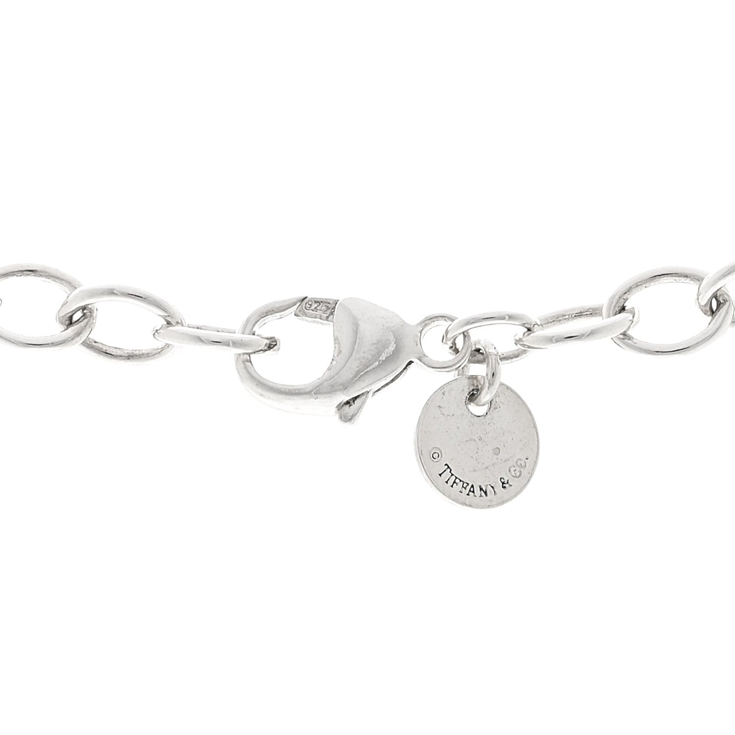 Sterling Silver Narrow Infinity Link Necklace