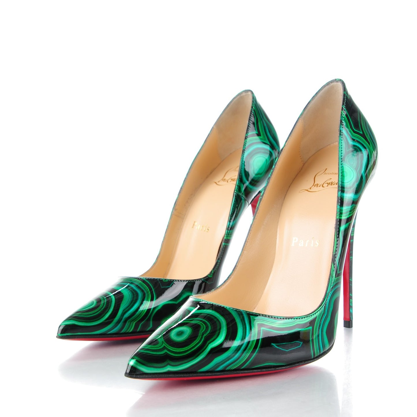 Patent Malachite So Kate 120 Pumps 37.5 Vert