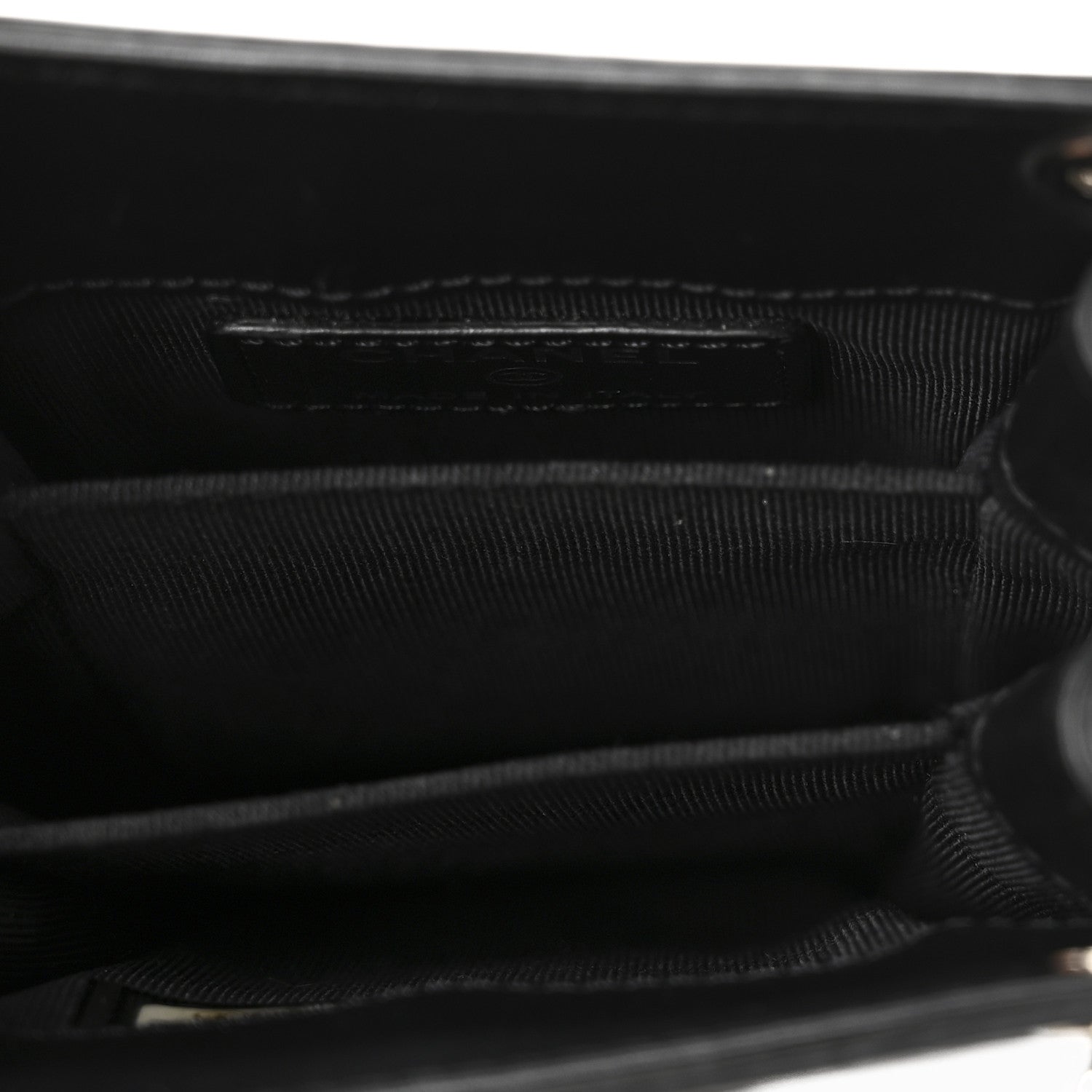 Chanel Patent CC Phone Holder Crossbody Black 5 of 10