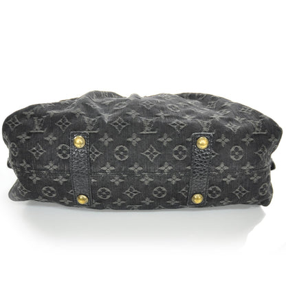 Louis Vuitton Denim Neo Cabby MM Black 4 of 8