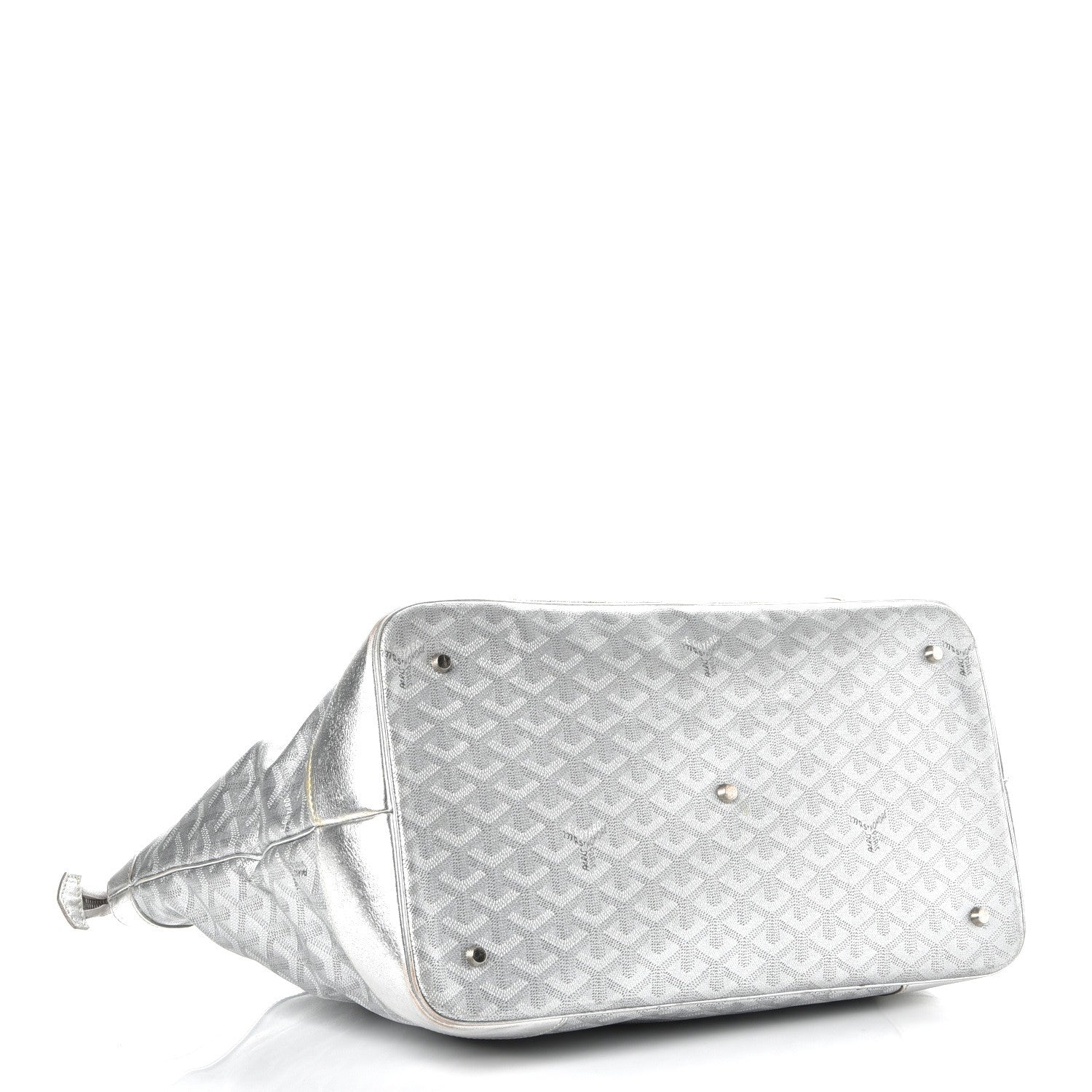 Goyard Goyardine Beluga MM Silver 4 of 27