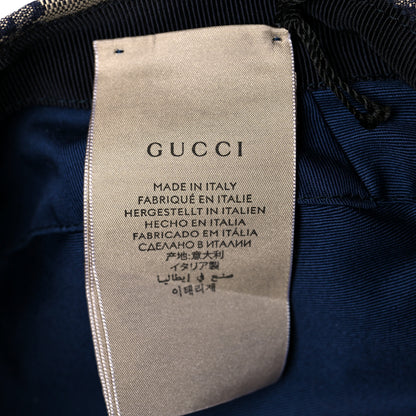 Gucci Monogram Flat Cap S Navy 8 of 9