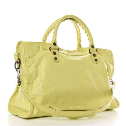 Balenciaga Agneau Classic Hardware City Jaune Citronnade 3 of 11