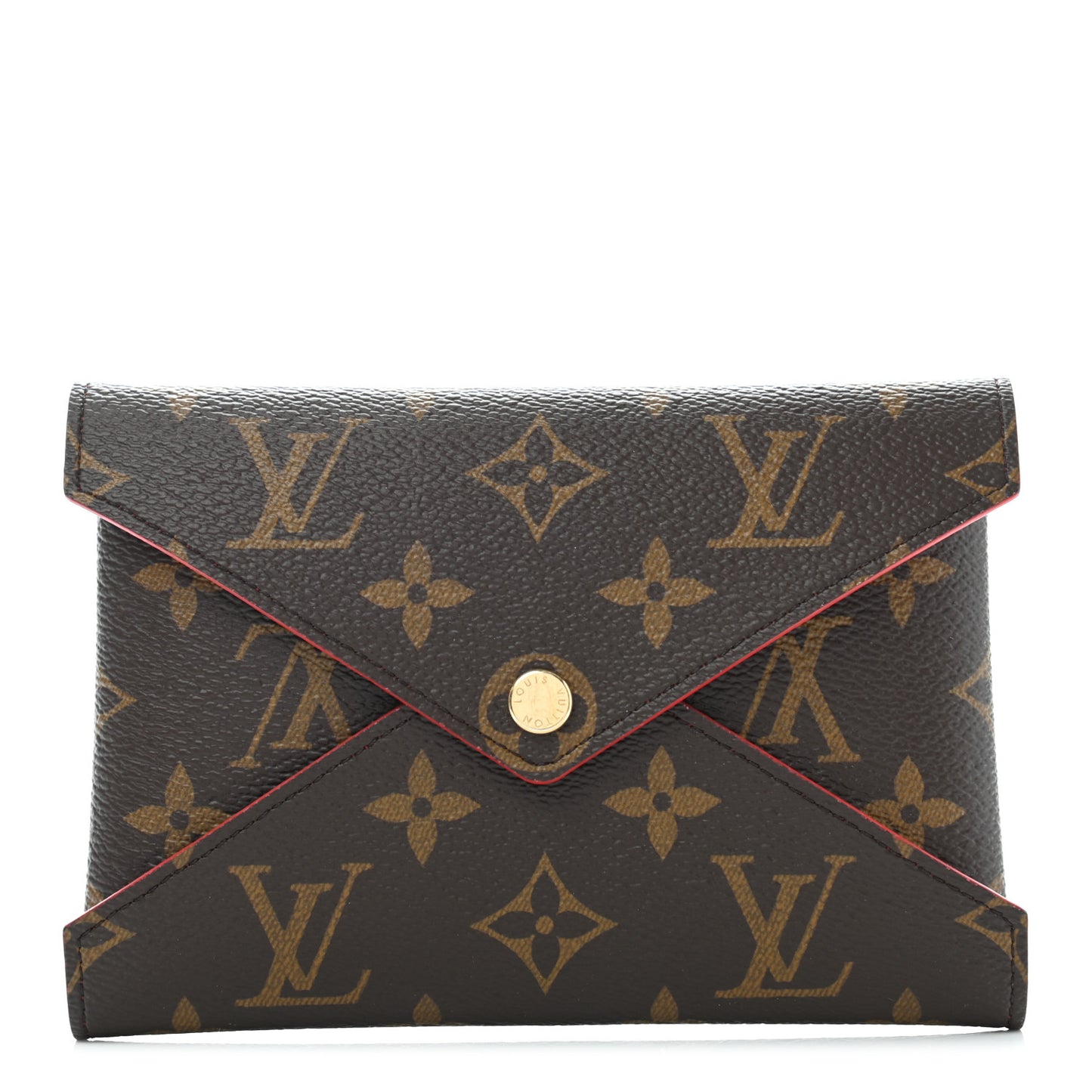 Monogram Medium Kirigami Pochette Insert Coquelicot