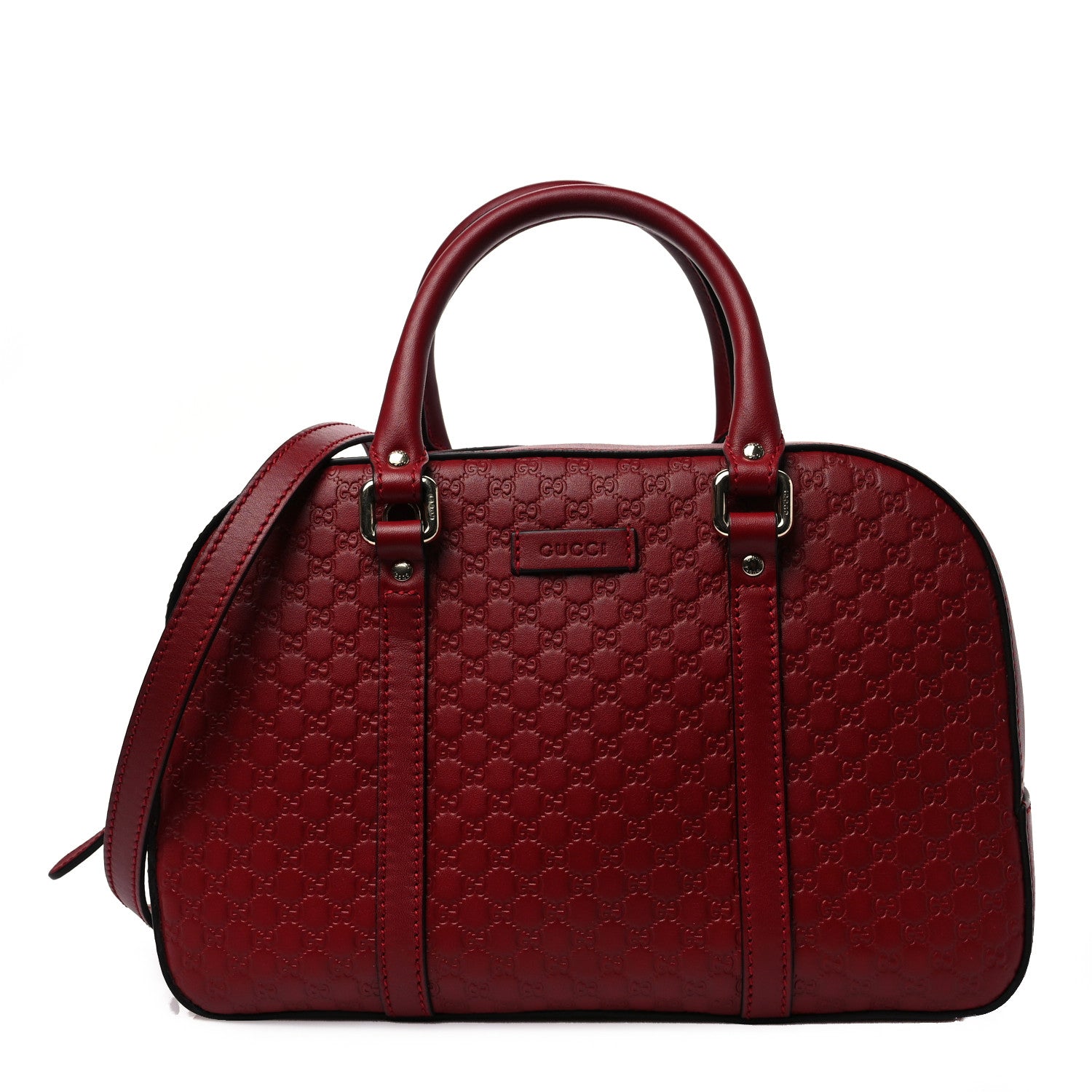 Gucci Soft Microguccissima Medium Crossbody Bag Rosso 1 of 8