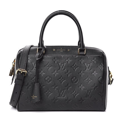 Louis Vuitton Empreinte Speedy Bandouliere 25 NM Black 1 of 10