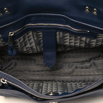 Proenza Schouler Lambskin Medium PS1 Satchel Navy 4 of 4