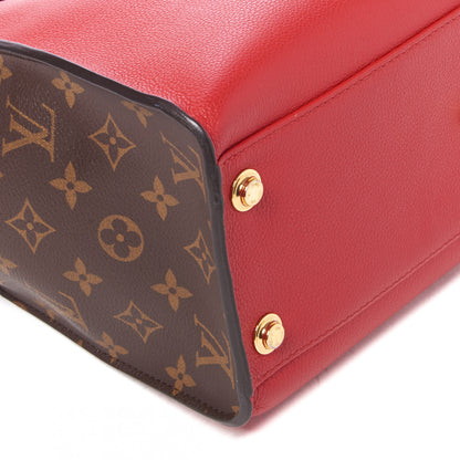 Louis Vuitton Calfskin Monogram On My Side Pirate Red 5 of 10