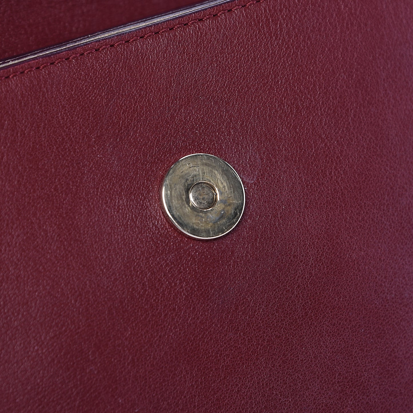 Suede Calfskin Small Faye Shoulder Bag Plum Purple